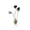 D, variant on 2 Pack Bird & Wildflower Metal Garden Stake, Decorative Outdoor Plant Stake with Bird and Floral Design for Yard Lawn, Rustic Garden Art Ornament, Metal Decor for Planters Gift