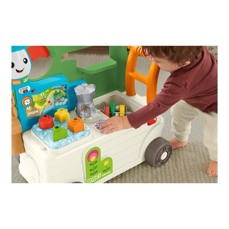 Fisher-Price Laugh & Learn 3-in-1 On-the-Go Camper Activity Center