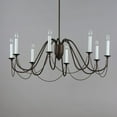 thumbnail image 2 of 12168CHB Maxim Lighting Plumette - 8 Light Chandelier In Traditional Style-30 Inches Tall and 36 Inches Wide-Chestnut Bronze Finish    -Traditional, 2 of 5