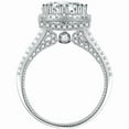 thumbnail image 3 of 1CT Round Cut VVS1 Moissanite Wedding Promise Ring for Women 925 Sterling Silver Jewelry Gifts-Size 8, 3 of 11