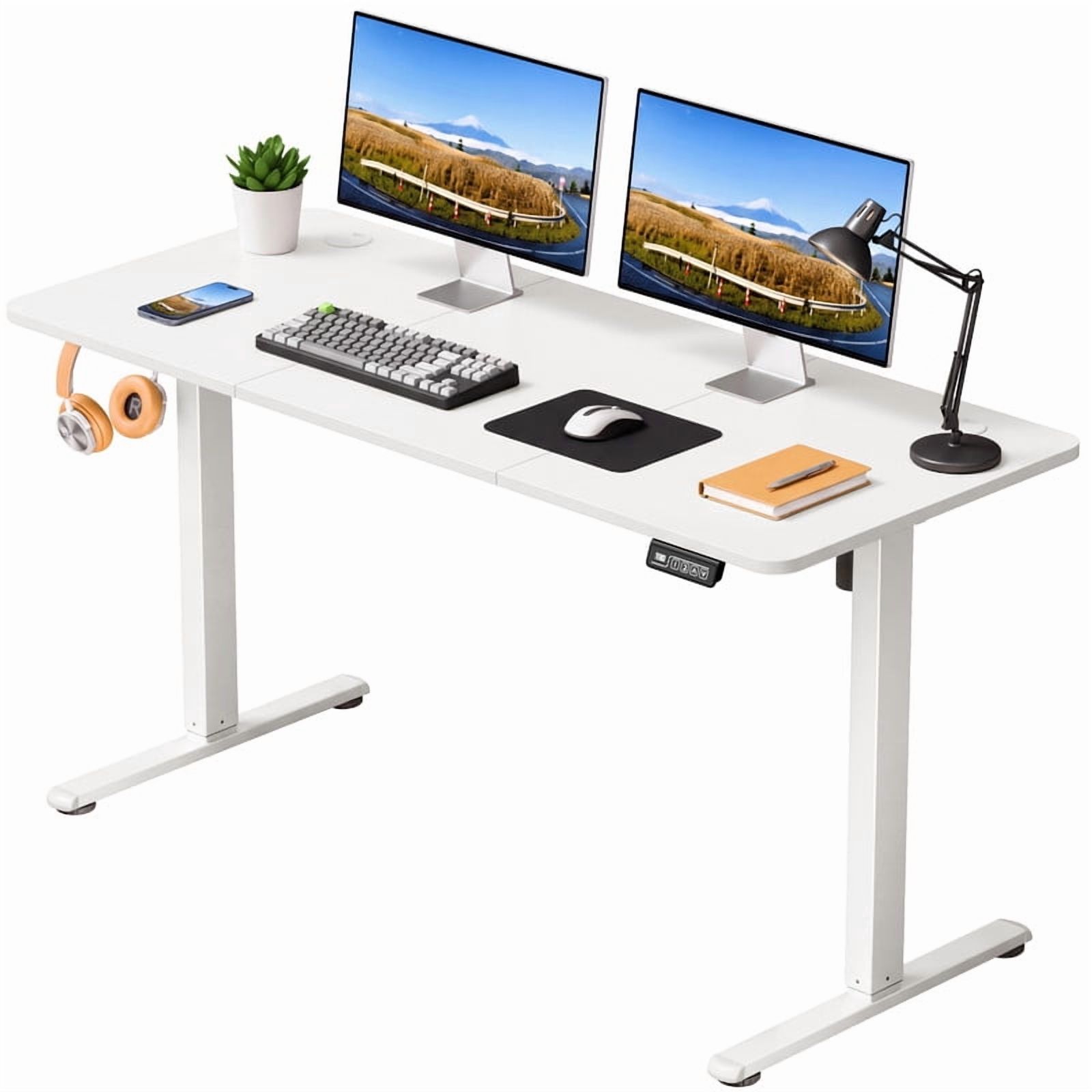 Homall 55-Inch Electric Height Adjustable Standing Desk photo 1