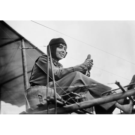 Hlne Dutrieu (1877-1961) Nfrench Cycling World Champion Motorcyclist Automobile Racer Stunt Driver And Pioneer Aviator Known As Girl Hawk The Most Daring And Accomplished Woman Pilot Of Her Time (Best Stunt Driver In The World)