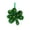 #899Green, variant on Wooowa St. Patrick's Day Green Shamrock Hat Ornament Handcrafted Design Door Hanging Wall Decor Irish Holiday Party Accent