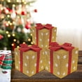 thumbnail image 2 of Lighted Gift Boxes Indoor Outdoor Christmas Decorations For Christmas Tree Porch Home Christmas Gift Box, 2 of 3