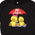 thumbnail image 3 of Inktastic Big Sister Duck Toddler Hoodie, 3 of 4