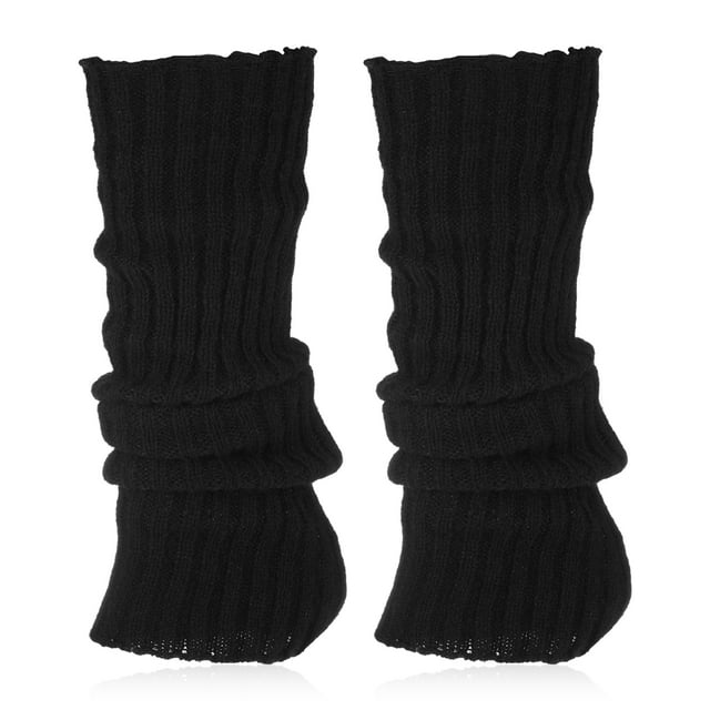 Qarigey Estos calentadores de piernas suaves y elásticos para máxima comodidad, calentadores de piernas tejidos de invierno para mujeres, Medias