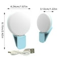 thumbnail image 3 of 3+1 Intensity Adjustable Fill Light ??Mini Beauty Fill Light Fill Light Selfie Beauty Flash Live Broadcast Portable Round Mobile Phone Fill Light, 3 of 4