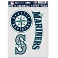 thumbnail image 1 of Seattle Mariners 3 Fan Pack Decals, 1 of 1