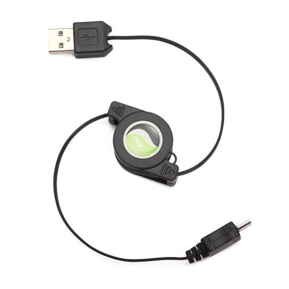 MicroUSB Retractable USB Cable w 2-Port USB 30W Quick Home Charger R7X for BLU Pure View, Life One X3, Tank Extreme Pro (T0010UU) - CAT S41 - Coolpad Illumina, REVVL Plus - Doro 824 SmartEasy
