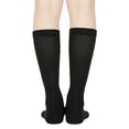 thumbnail image 3 of Calcetines Diabético Compresión Unisex XCELLENCE Alto Rendimiento Set 3 Negro/Blanco, 3 of 5