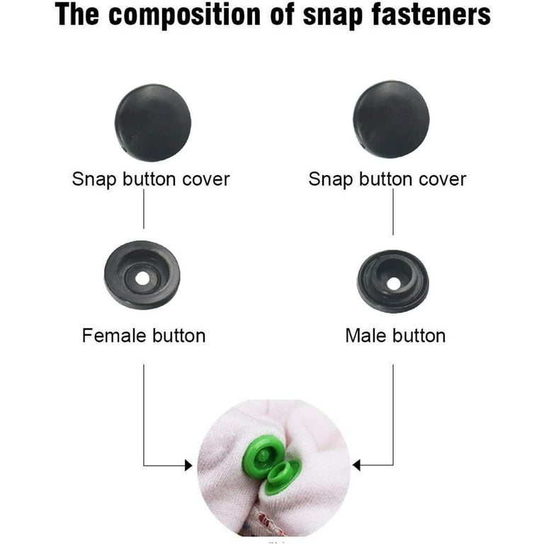 KAM Snaps for clothing Plastic Clothing Snaps KAM Plastic Button