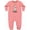 Mauve, variant on Inktastic Curious Greyhound Baby Fleece Romper