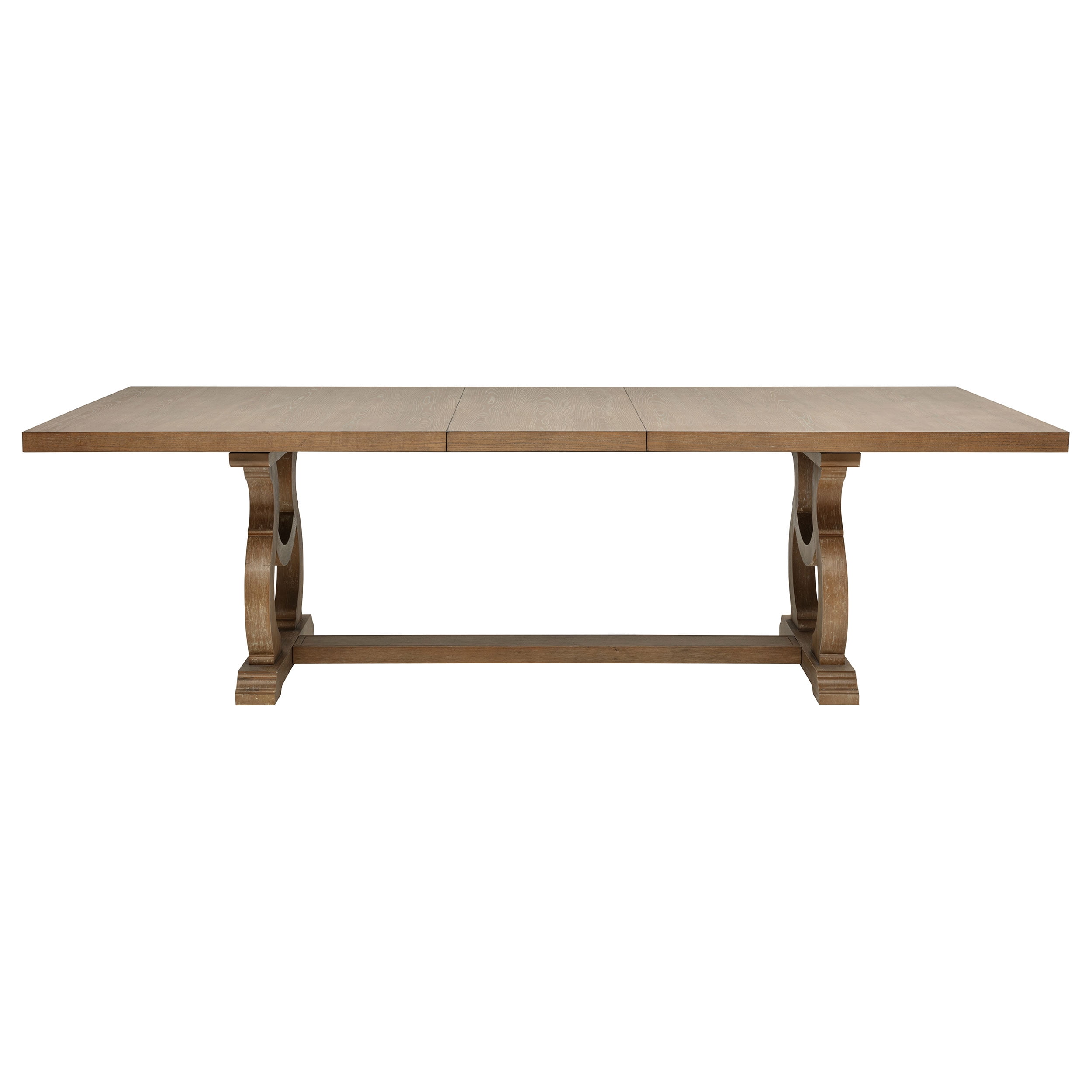 Brockway 104-inch Extension Leaf Dining Table Barley Brown