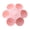 Pink, variant on Flower-Shaped Cat Feeding Bowl, Plastic Cat and Dog Food Bowl with 6 Petals, Multiple Pet Dinner Feeder for Indoor Food and Water, For Multiple Cats And Dogs