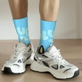 thumbnail image 6 of Silaia Bluey Print Adult Socks, Athletic Socks, Mens and Womens Crew Cushion Socks,Work Athletic Running Socks,Casual Breathable Socks, 6 of 6