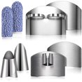 thumbnail image 1 of Protector De Dedos Para Cortar, 8 Uds., Pelador De Protección Ajustable Para Evitar Dañar El Aparato De Cocina Para Cortar Alimentos, Pelar Verduras, Frutas Y Nueces Muyoka Hogar, 1 of 7