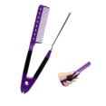 thumbnail image 4 of Peine Para Peinar El Cabello Liso Peine Para Férula En Forma De V Peine Para Cabello Lacio Peine Para Férula Ranura Para Tarjeta Hueca Peine Para Dientes Aguja De Acero Peine Para Cabello Lacio Guardurnaity CE003197-01, 4 of 6