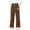Brown, variant on DJDLJWCJ Teen Girls Wide Leg Sweatpants Winter Warm Elastic Waist Drawstring Baggy Pants Side Pocket Athletic Pants Purple Size 5