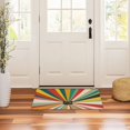 thumbnail image 3 of Yayeee Doormat for Indoor Entrance 32" x 20" Non Slippery Floor Rug, Colorful Cat, 3 of 8