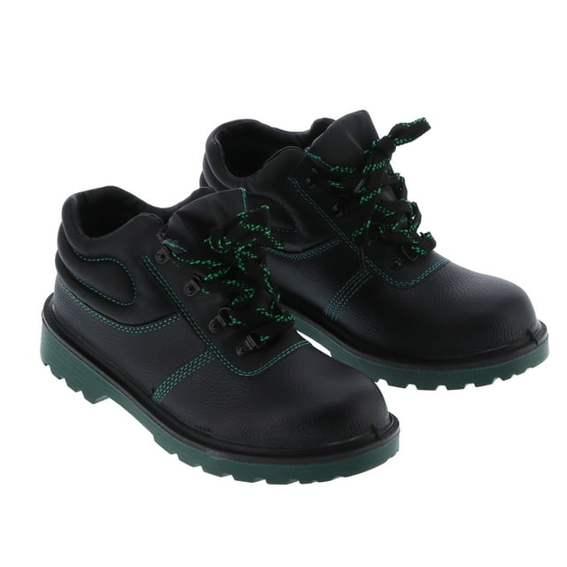 Botas de seguridad Piel de vaca Puntera de acero Resistente a pinchazos Protección del tobillo resistente al desgaste para hombre 43; 265 mm / 10,4 pulgadas