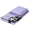 thumbnail image 5 of TECH CIRCLE for Samsung Galaxy S25 Ultra Wallet Case 6.8" 2025, Lightweight Cossbody Phone Case with RFID Blocking Flip Wallet, 5 Card Slots, PU Leather Protective Cover with Shoulder Strap, Purple, 5 of 9