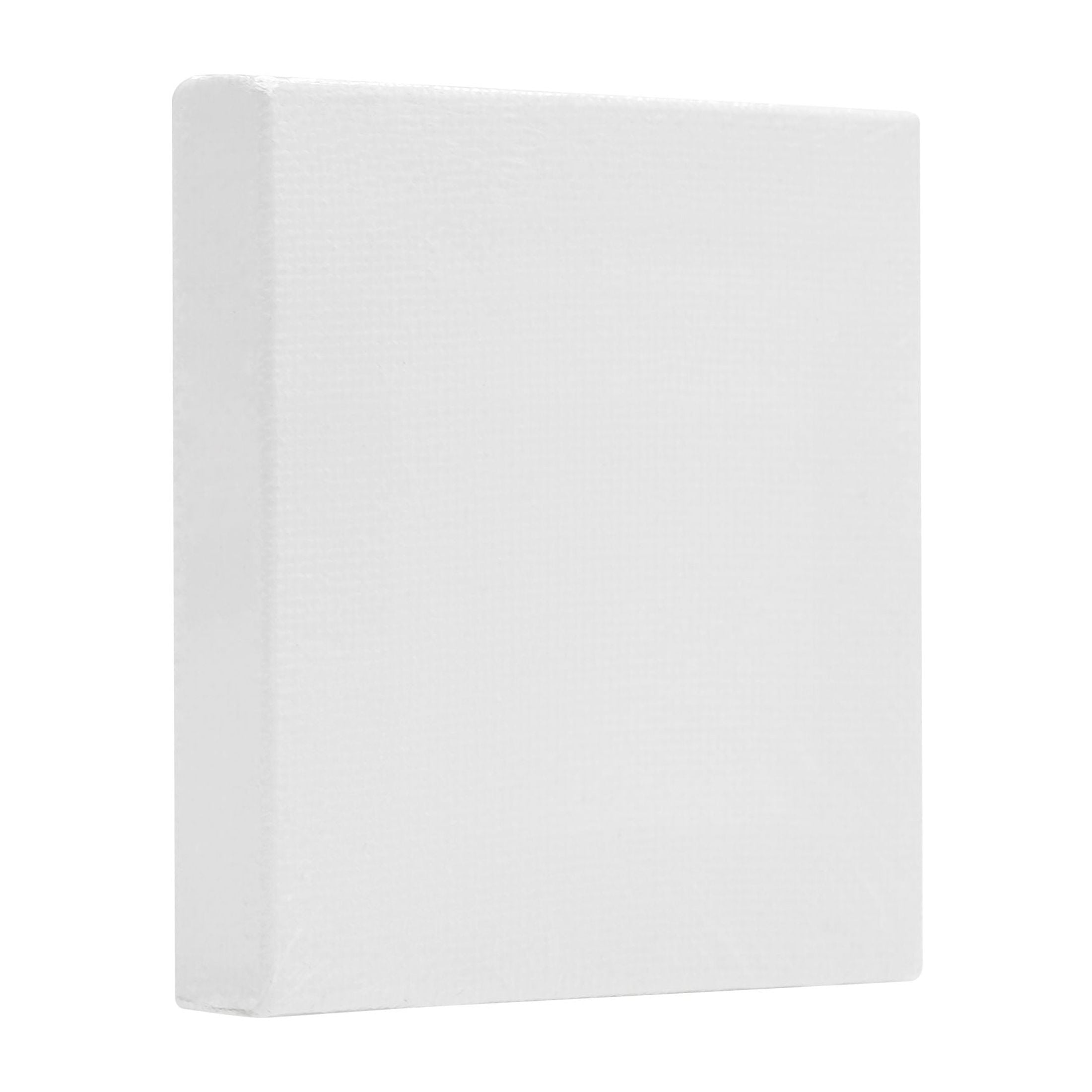 (8 pack) Mini Canvas, 100% Cotton White Canvas, 2.56"X2.56", 1 Piece