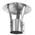 thumbnail image 1 of WHAMVOX Bouchons de Cheminée pour Conduit Extérieur Couvercle de Cheminée en Acier Inoxydable Lot de 1 Imperméable pour Usage Extérieur, 1 of 7