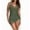 Army Green, variant on Summer ! KeFaWanJu One Piece Bathing Suits for Women with Cover up Bikini Sets for Women Sexy Womens One Shoulder Swimsuit