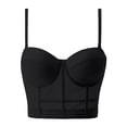 thumbnail image 2 of BLVB Corset Tops for Women Going out Mesh Bustier Date Night Fashion Camisole Clothes Crop Cute Party Tank Shirts, 2 of 7