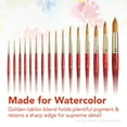 thumbnail image 3 of Princeton Brush Heritage Synthetic Sable Watercolor & Acrylic Brush, Round, 16, 3 of 5
