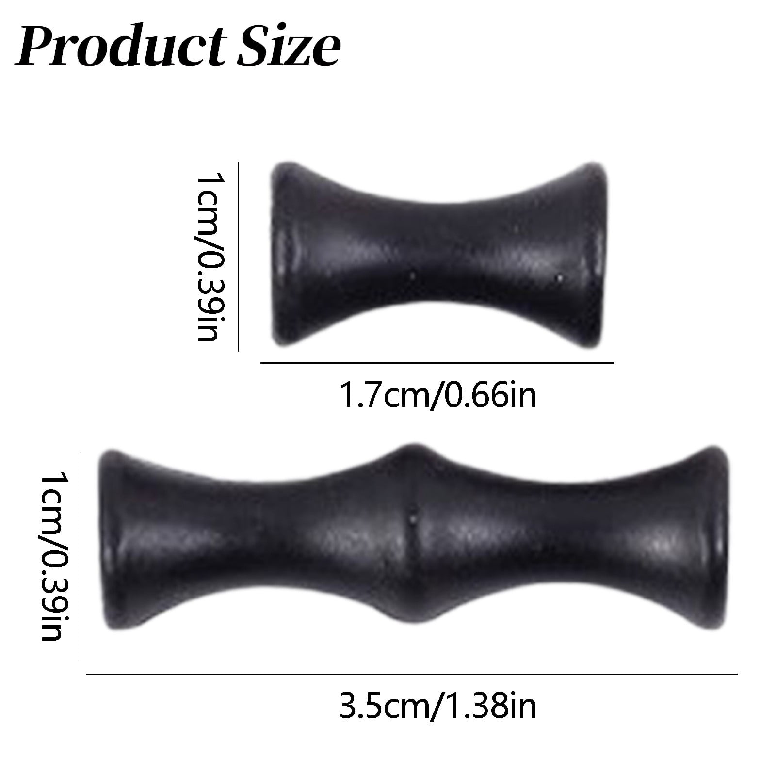 Clearance Under $0.59! 2PCS Bow String Finger Guard Silicone Archery Finger Protector for Shooting Silica Gel for Archery & Bow Hunting (One Size Black)