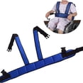 thumbnail image 4 of Sil de ruedas Cinturón de seguridad Mal elástica Restricción transpirable Cintura Soporte pa espalda pa pacientes mayores nés Zulema Cinturón de seguridad para silla de ruedas, 4 of 8