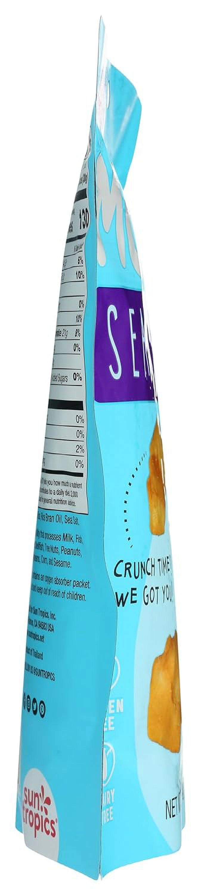 (Pack of 12) Sun Tropics Sea Salt Mochi Snack Bites, 3.5 oz