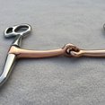 thumbnail image 3 of 1Pc Mouth Horse Tack Horse Bit Stainless Steel Horse Bit Full Cheek Snaffle Bit Copper Mouth Horse Tack 12*18cm, 3 of 9