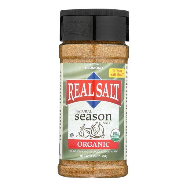 Redmond's Organic Season Salt 1 Each 8.25 OZ