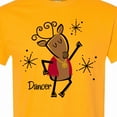 thumbnail image 4 of Inktastic Dancer Reindeer T-Shirt, 4 of 5
