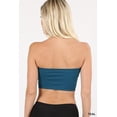 thumbnail image 2 of Women's & Juniors Basic 7" Seamless Padded Tube Top Bra Bandeau, 2 of 2