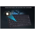 thumbnail image 3 of 2.4G Wireless Keyboard Mouse Set Mini Multimedia Keyboard Mouse Combo Set for Notebook Laptop Mac Desktop PC Silver gray, 3 of 5
