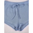 thumbnail image 3 of Conjunto de pijama SweatyRocks de verano y pantalones cortos para mujer, 3 of 7