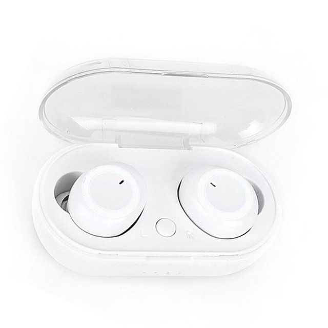 Y50 TWS Bluetooth inalámbrico 5.0 auriculares deportivos con compartimento de carga estable transmisión magnética caja de auriculares
