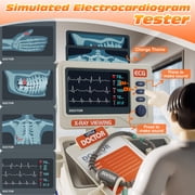 Huge Wave Doctor Kit for Kid, 30PCS Doctors Role Play Set Toy, Pretend Medical Station with Realistic LED Lights & Sounds, Christmas Boys & Girls Gift for Ages 3-6
