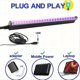 thumbnail image 3 of Lámpara LED UV de 380-400 Nm, Tubo T5, Enchufe USB de 5 V, Luz Ultravioleta LED para Escenario, Luz Negra, Piezas de Lámpara LED UV, 3 of 5