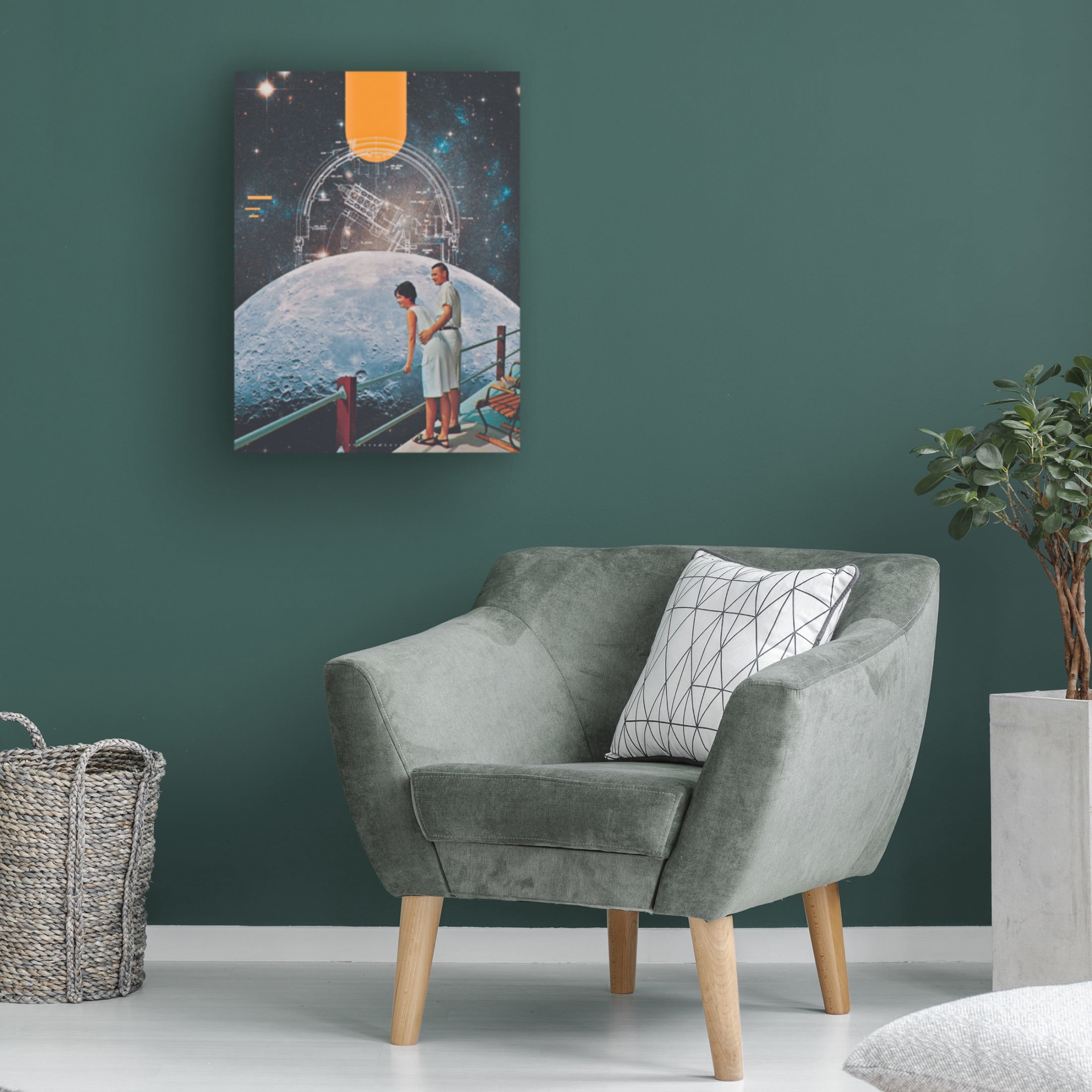 Trademark Fine Art spacerocket art 163 Canvas Wall Art