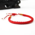 thumbnail image 3 of WORGEOUS 12 piezas pulseras tejidas pulsera creativa joyería moda vestido pulsera Samll regalo para parejas (rojo), 3 of 8