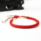 thumbnail image 3 of WORGEOUS 12 piezas pulseras tejidas pulsera creativa joyería moda vestido pulsera Samll regalo para parejas (rojo), 3 of 8