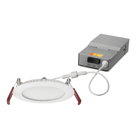 Lithonia Lighting Wafer Oil-Rubbed Selectable Color Temperature 4'' LED Retrofit Downlight