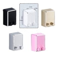 thumbnail image 3 of Yuarrent Tendedero retráctil sin perforaciones para interiores, ahorro de espacio, colgador de almacenamiento, líneas de lavandería, accesorios para Almacenamiento y organización del hogar Plata Yuarrent HA067965-04, 3 of 6