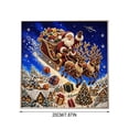 thumbnail image 4 of Christmas DIY Pearl Diamond Art Kits for Adults, Winter Angel Santa Reindeer Holiday Diamond Art Set, 3D Embossed Handmade Canvas Art, Home Wall Desktop Decor, Stress Relief Craft & Xmas Gift, 4 of 6