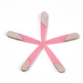 thumbnail image 1 of Resin & Walnut Wood Pendants Teardrop Hot Pink 44x7.5x3mm Hole: 1.2mm, 1 of 2