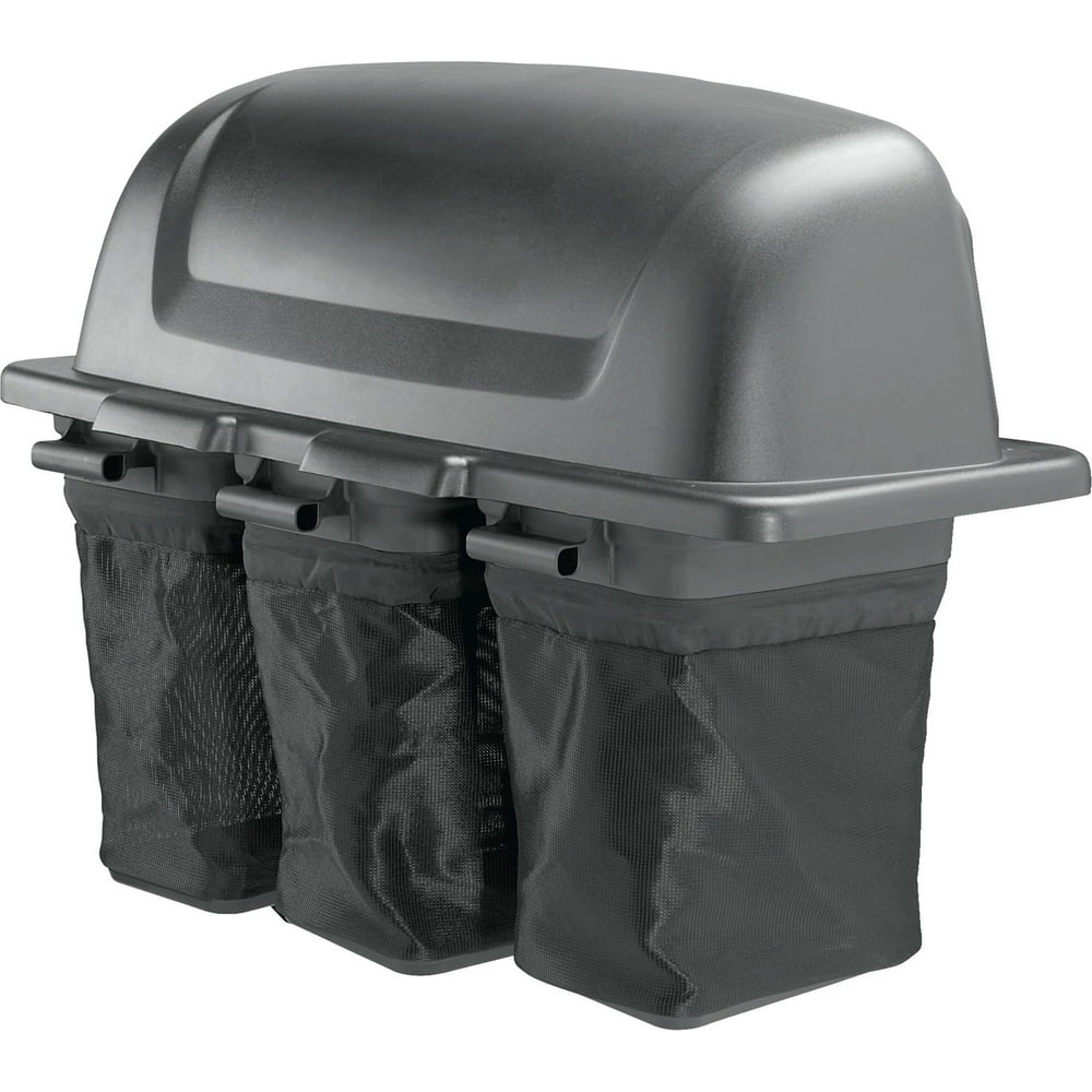 48 in. 3Bin SoftSided Lawn Mower Bagger